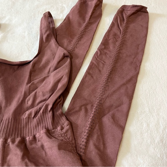 Free People Good Karma Onesie in Nutmeg - Picture 3 of 9